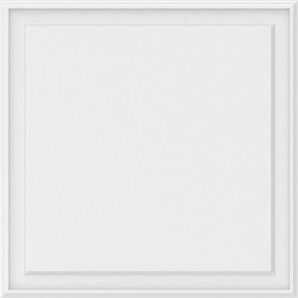 Ekena Millwork Legacy Raised Panel Decorative Wall Panel, 34"W x 34"H x 5/8"P - WALP34X34X062LEG