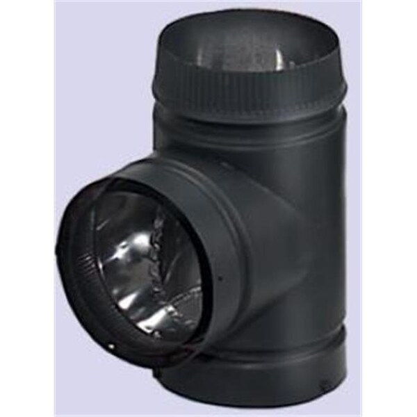 Integra Miltex Selkirk Corporation  8 Inch  Model DSP Double-Wall Stovepipe Tee With Cover - 77535