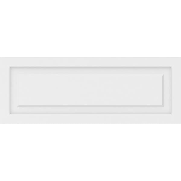 Ekena Millwork Harrison Raised Panel Decorative Wall Panel, 38"W x 14"H x 5/8"P - WALP38X14X062HAR