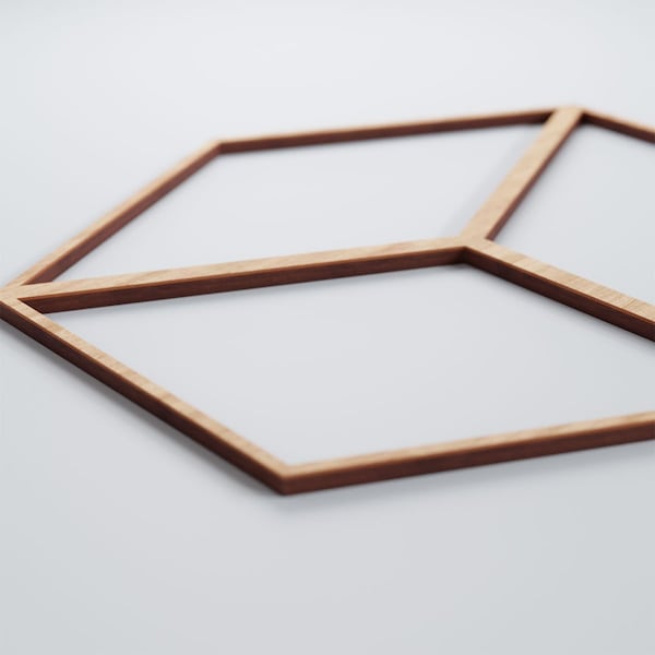 Ekena Millwork Medium Pueblo Decorative Fretwork Wood Wall Panels, Alder, 15 3/8"W x 15 3/8"H x 3/8"T - WALW16X16X0375PBLAL