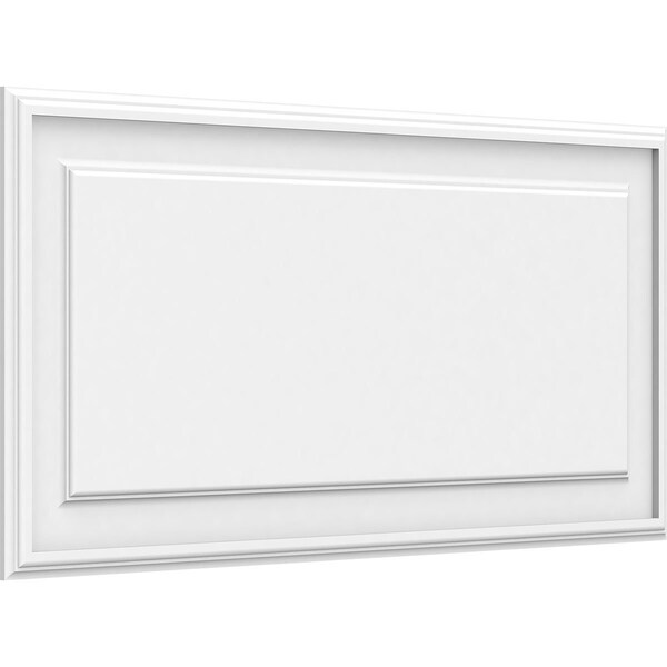Ekena Millwork Legacy Raised Panel Decorative Wall Panel, 38"W x 18"H x 5/8"P - WALP38X18X062LEG
