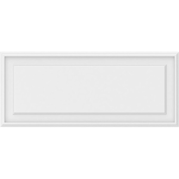 Ekena Millwork Legacy Raised Panel Decorative Wall Panel, 38"W x 16"H x 5/8"P - WALP38X16X062LEG