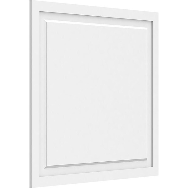 Ekena Millwork Harrison Raised Panel Decorative Wall Panel, 38"W x 36"H x 5/8"P - WALP38X36X062HAR