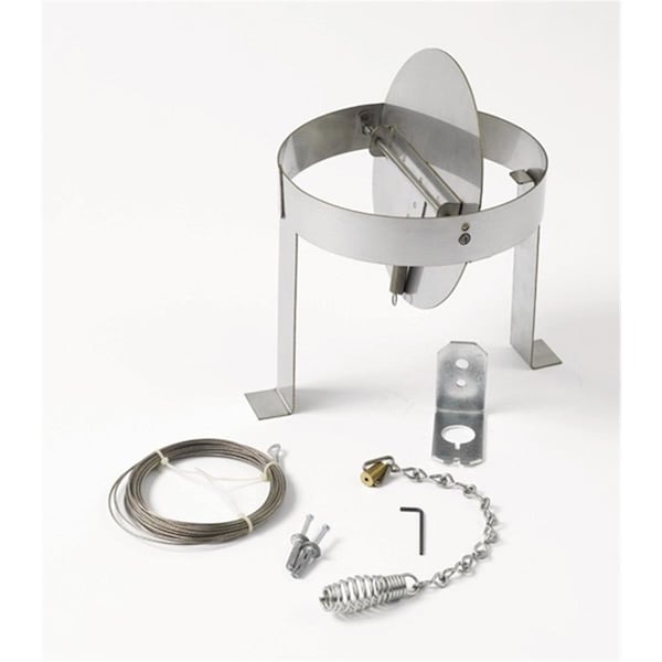 Fondo 9 in. 316L Stainless Steel Liner Damper - FO1704312