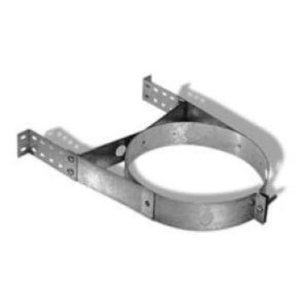 Integra Miltex M & G Duravent 8DT-WS 8 Inch  Duratech Wall Strap  Galvanized - 70840