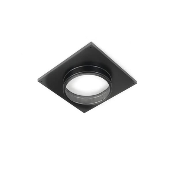 Perfectpillows M & G Duravent 46DVA-DC 4 in x 6 in  DirectVent Pro Ceiling Suppot/wall T Himble Cover; Round - PE2548192