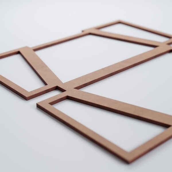 Ekena Millwork Large Greeley Decorative Fretwork Wood Wall Panels, Wood (Paint Grade), 23 3/8"W x 23 3/8"H x 3/8"T - WALW24X24X0375GLYMF