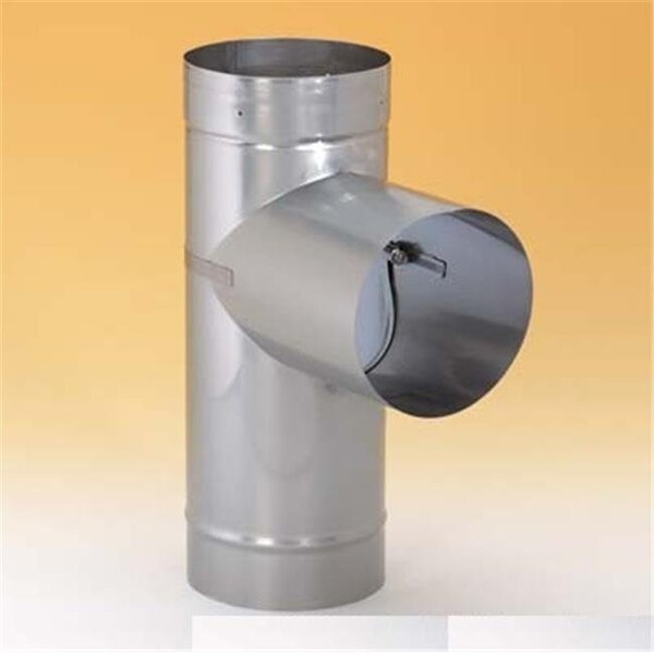 Integra Miltex Selkirk Corporation 821084 8 Inch  Heat-fab Tee W/removable Take Off  316-alloy - 21084