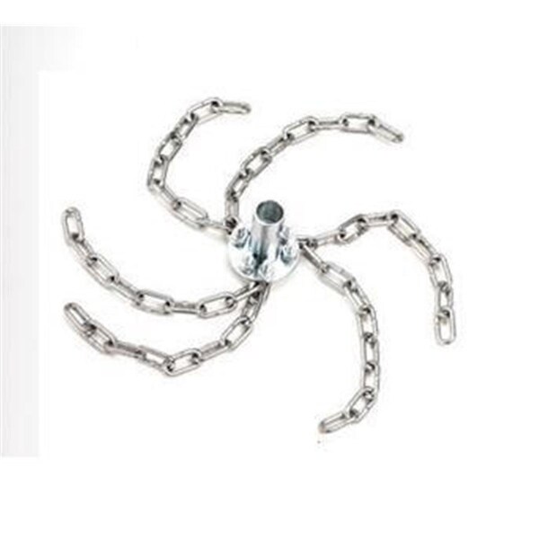 Ricki&Aposs Rugs A.W. Perkins Co 7245 8 Inch Chain Whip W/adaptor For Use With Steel Rods - RI2845002