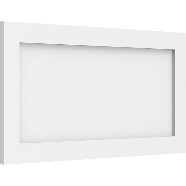 Ekena Millwork Cornell Flat Panel Decorative Wall Panel, 28"W x 14"H x 5/8"P - WALP28X14X062CNL