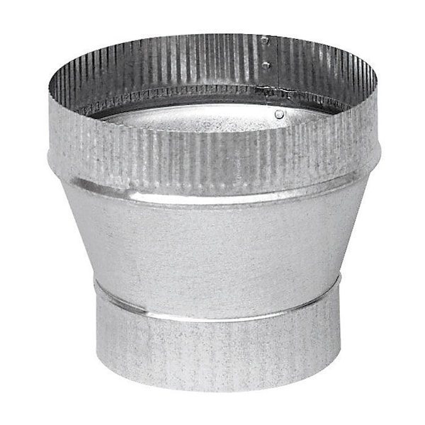 Imperial Mfg Imperial 6 in. D X 7 in. D Galvanized Steel Furnace Pipe Increaser - GV1359