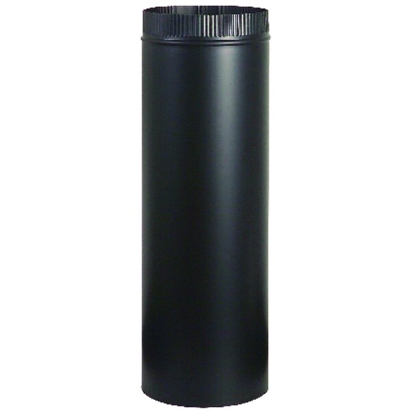 Imperial Mfg Imperial 4 in. D X 24 in. L Steel Stove Pipe - BM0344