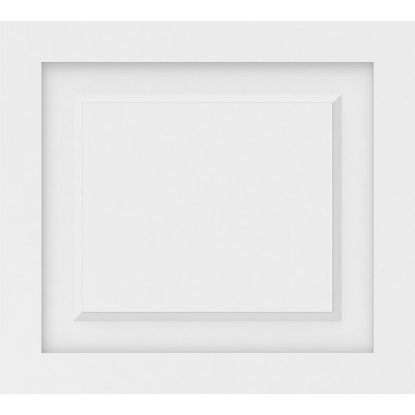 Ekena Millwork Harrison Raised Panel Decorative Wall Panel, 20"W x 18"H x 5/8"P - WALP20X18X062HAR