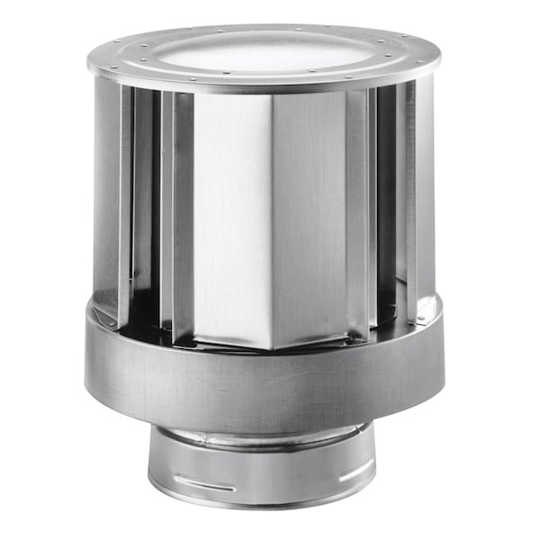 Simpson Duravent DuraVent DirectVent 4 in. D Aluminum Termination Cap - 46DVA-VCH