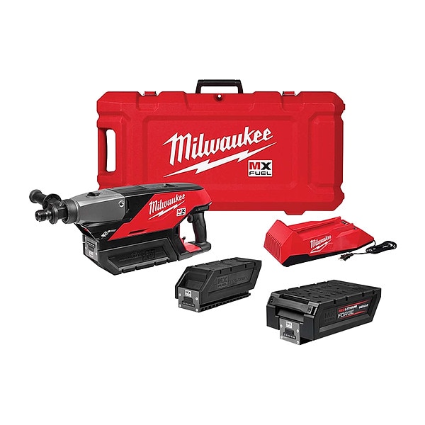 Milwaukee Tool MX FUEL Core Drill Kit+HD12.0 Battery - MXF301-2CP, MXFHD812