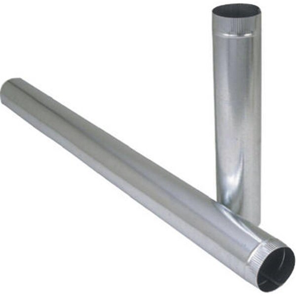 Tool GV0393 7 x 24 in. 24 GA Galvanized Furnace Pipe, 10PK - TO581419