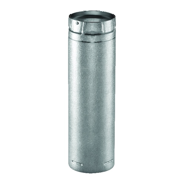 B & K DuraVent PelletVent 3 in. D X 24 in. L Steel Double Wall Stove Pipe - 3PVL-24R