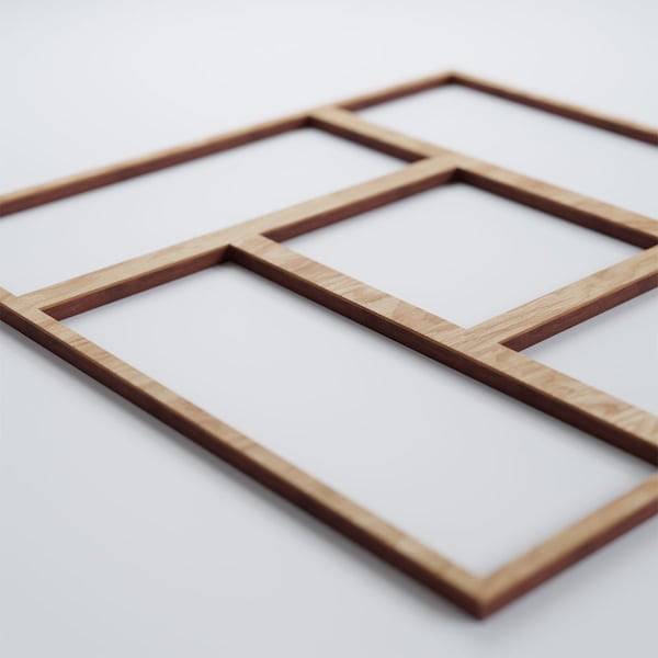 Ekena Millwork Medium Sheffield Decorative Fretwork Wood Wall Panels, Red Oak, 15 3/8"W x 15 3/8"H x 3/8"T - WALW16X16X0375SHFRO