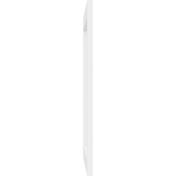 Ekena Millwork Prescott Decorative Wall Panel (Two-Piece), 22"W x 16"H x 3/8"P - WALP22X16X037PRE