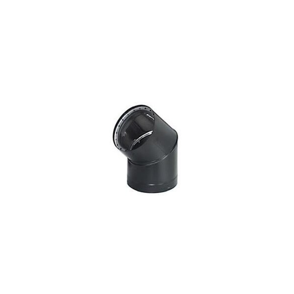 M&G Duravent M & G Duravent 6DVL-E45 6 Inch Dura-Vent DVL Double-Wall 45 Deg Sectioned; Non-adjustable Elbow - 69120