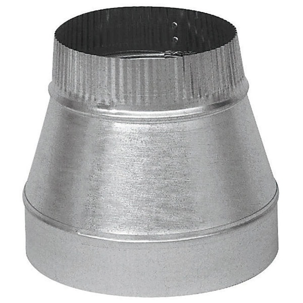 Imperial 9 Dia. x 8 in. Dia. Galvanized Steel Furnace Pipe Reducer - 48653