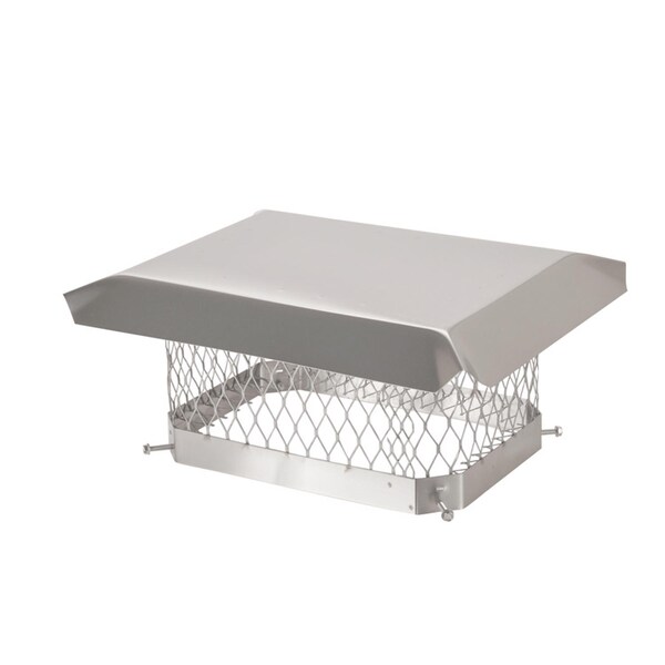 Hy-C HY-C Shelter various in. Galvanized Stainless Steel Chimney Cover - SCSS913