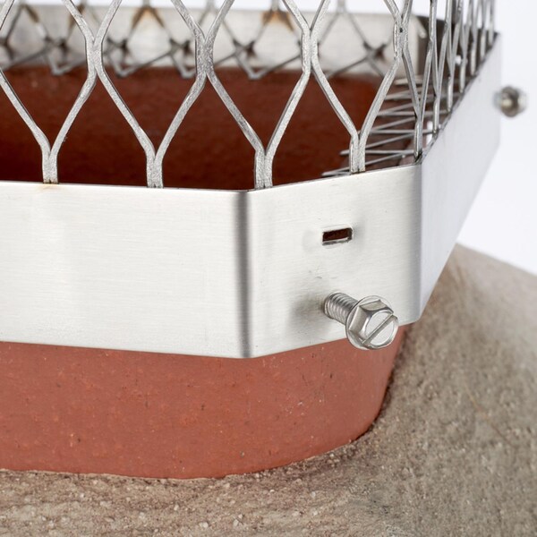 Hy-C HY-C Shelter various in. Galvanized Stainless Steel Chimney Cover - SCSS913