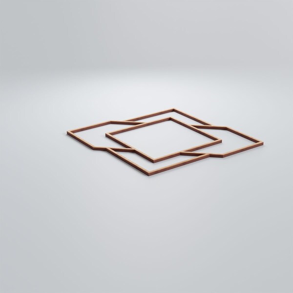 Ekena Millwork Medium Monument Decorative Fretwork Wood Wall Panels, Alder, 15 3/8"W x 15 3/8"H x 3/8"T - WALW16X16X0375MMTAL