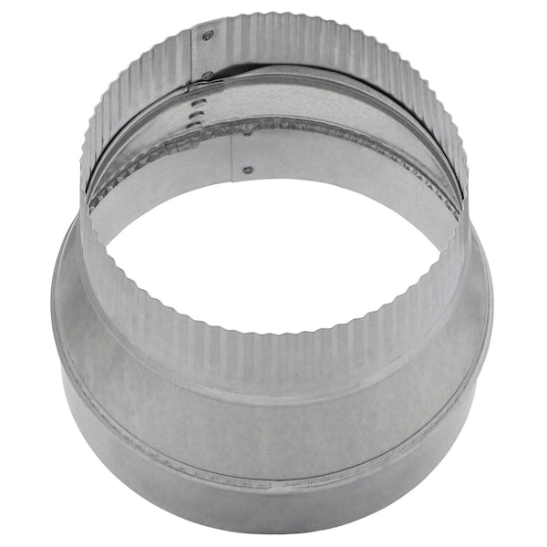 Imperial Mfg Imperial 9 in. D X 8 in. D Galvanized Steel Furnace Pipe Reducer - GV0825