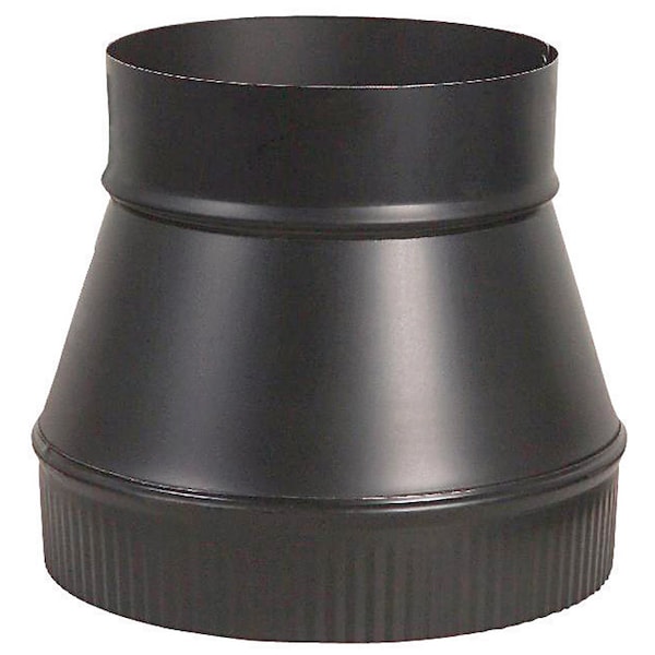 Imperial Mfg Imperial 7 in. D X 8 in. D Galvanized Steel Stove Pipe Increaser - BM0063
