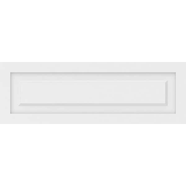 Ekena Millwork Harrison Raised Panel Decorative Wall Panel, 36"W x 12"H x 5/8"P - WALP36X12X062HAR