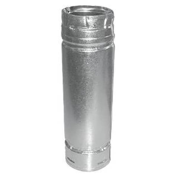 Dura-Vent Dura-Vent 4PVP-24 24" Straight Length Pipe - Galvalume - 4PVP-24