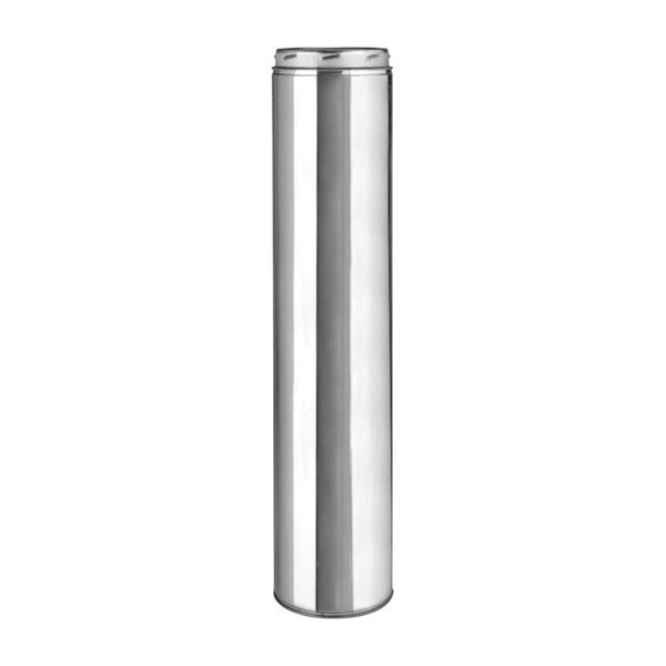 Selkirk Selkirk Sure-Temp 8 in. D X 6 in. L Stainless Steel Chimney Pipe - 208006