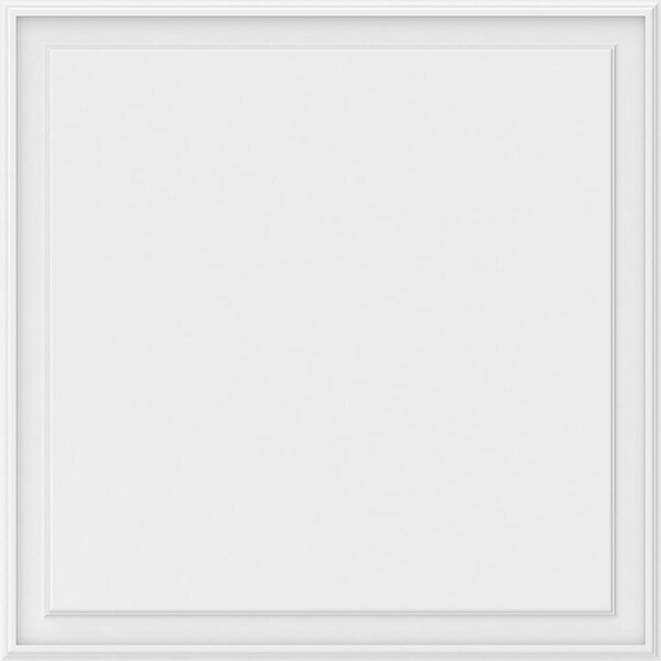 Ekena Millwork Legacy Raised Panel Decorative Wall Panel, 40"W x 40"H x 5/8"P - WALP40X40X062LEG