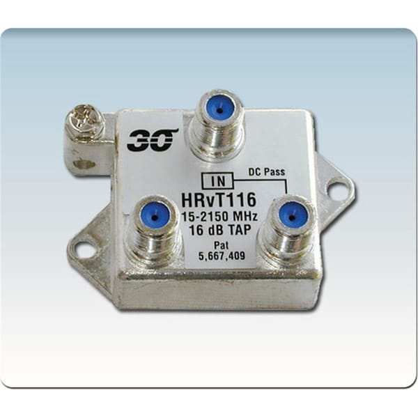 Sonora Design Associates Sonora 16 dB vertical DBS Tap 22mm F spacing 1- Port High performance 2-2 - HRVT116A
Asociados de Diseño Sonora Sonora 16 dB vertical DBS Tap 22mm F spacing 1- Port Alto rendimiento 2-2 - HRVT116A