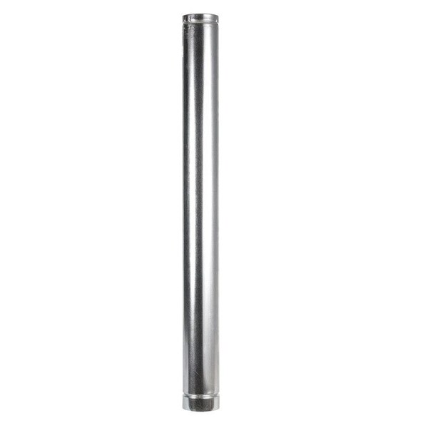 Selkirk Selkirk 4 in. D X 48 in. L Aluminum Round Gas Vent Pipe - 184048
