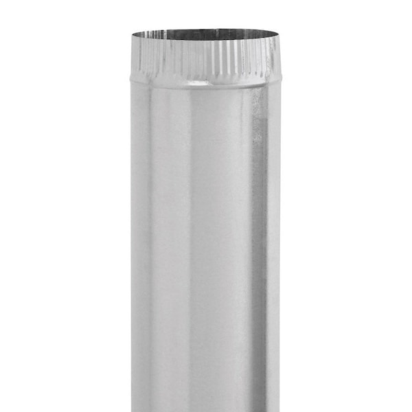 Imperial Imperial 10 in. D X 24 in. L Galvanized Steel Furnace Pipe - GV1098