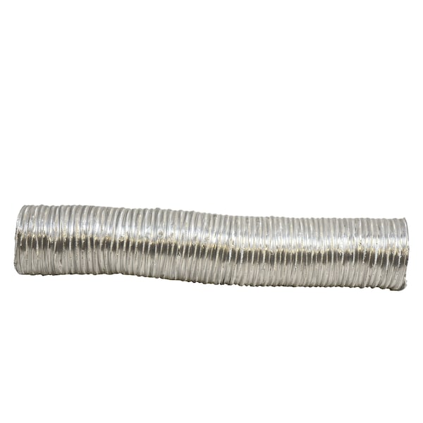 Jones Stephens 3in. x 8ft Flexible Semi-Rigid Aluminum Ducting - D04031