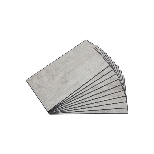 Acoustic Ceiling Products Palisade 23.2"L x 11.1"W Vinyl Wall Tile, Wind Gust, 10 Pack - 53506