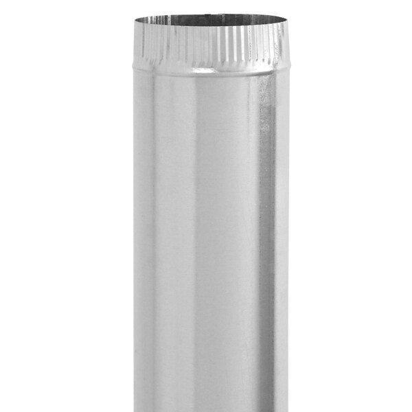 Imperial Mfg Imperial 3 in. D X 24 in. L Galvanized Steel Furnace Pipe - GV0345