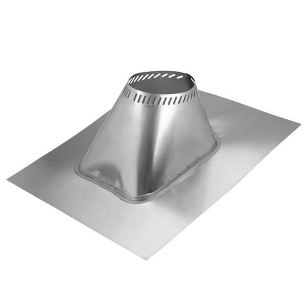 Ricki&Apos;S Rugs Selkirk Corporation 6T-AF6 6 Inch  Ultra-Temp Roof Flashing  Adjustable - for 2/12 to 6/12 pitch - RI1513425