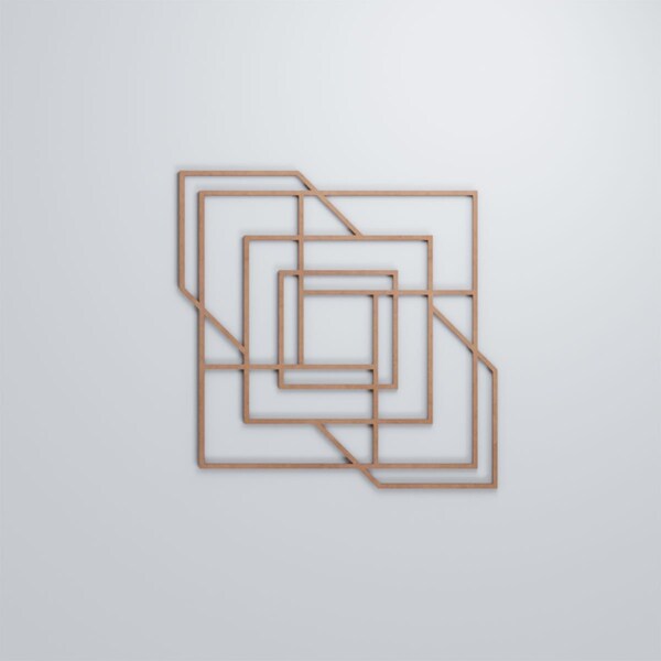 Ekena Millwork Large Norwood Decorative Fretwork Wood Wall Panels, Wood (Paint Grade), 23 3/8"W x 23 3/8"H x 3/8"T - WALW24X24X0375NWDMF