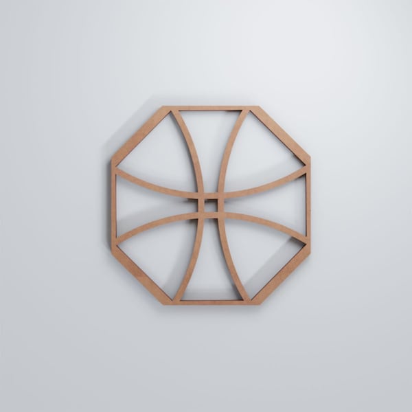 Ekena Millwork Extra Small Haswell Decorative Fretwork Wood Wall Panels, Wood, 7 3/8"W x 7 3/8"H x 3/8"T - WALW08X08X0375HWLMF