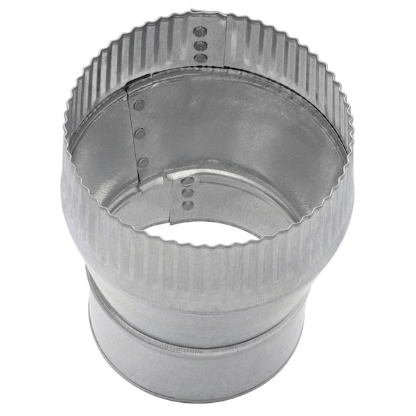 Imperial Mfg Imperial 4 in. D X 5 in. D Galvanized Steel Stove Pipe Increaser - GV1419