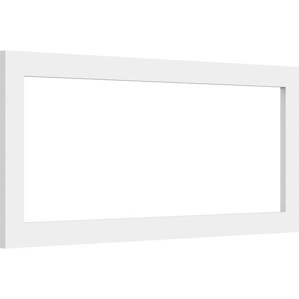 Ekena Millwork Prescott Decorative Wall Panel (Two-Piece), 28"W x 12"H x 3/8"P - WALP28X12X037PRE