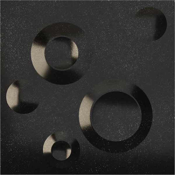 Ekena Millwork 11 7/8in. W x 11 7/8in. H Cole EnduraWall Decorative 3D Wall Panel Covers 0.98 Sq. Ft. - WP12X12COAGX