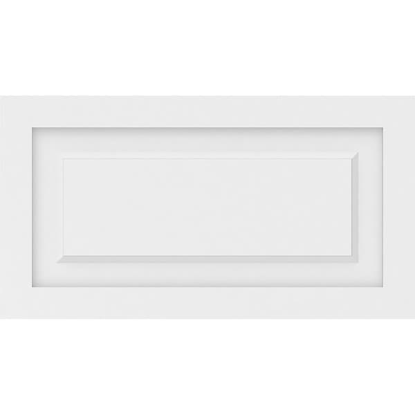 Ekena Millwork Harrison Raised Panel Decorative Wall Panel, 26"W x 14"H x 5/8"P - WALP26X14X062HAR