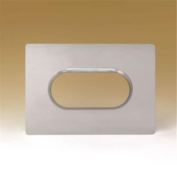 Hearthstone Furniture 18 x 18 in. 18 guage Large OvalFlex Top-Bottom Plate, 304-Alloy - HE2213137