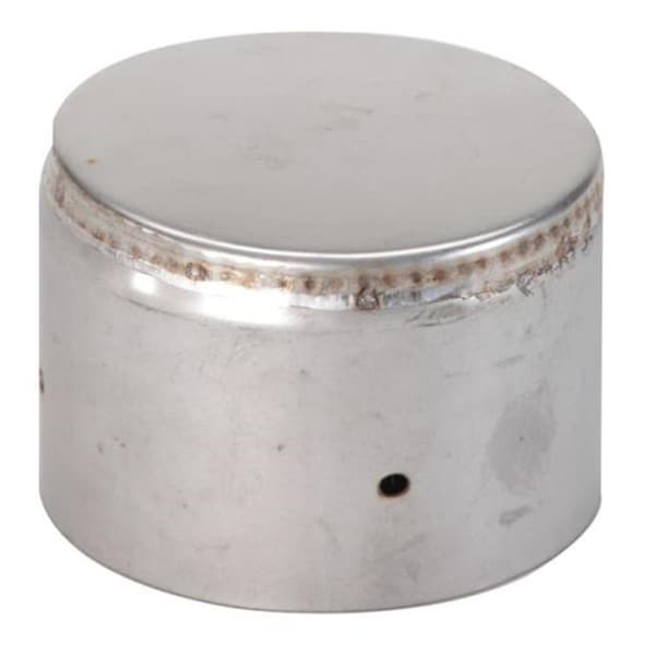 Hearthstone Furniture 4 in. RoundFlex Tee Cover, 304-Alloy - HE2213135