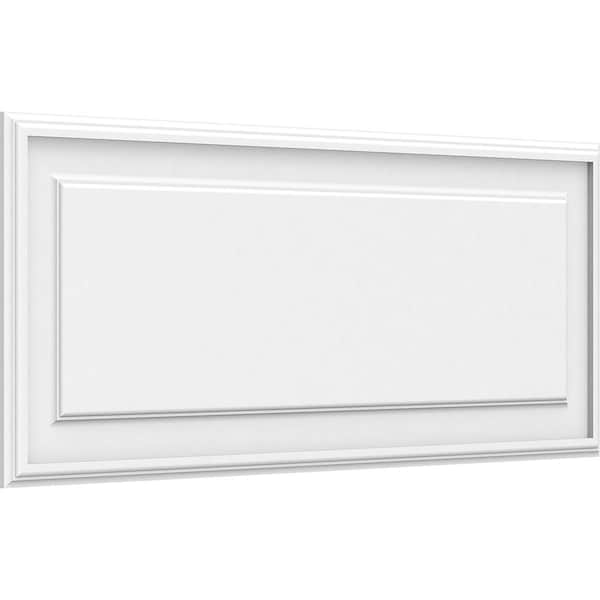Ekena Millwork Legacy Raised Panel Decorative Wall Panel, 40"W x 16"H x 5/8"P - WALP40X16X062LEG